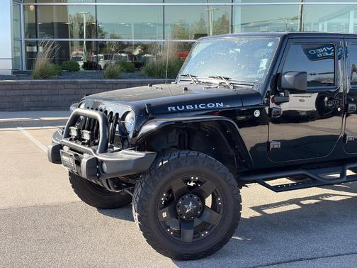 Black Clearcoat 2008 Jeep Wrangler Unlimited Rubicon