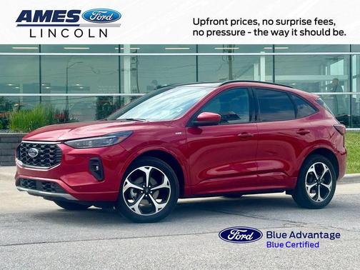 Rapid Red Metallic Tinted Clearcoat 2025 Ford Escape ST-Line Elite
