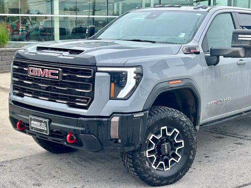 Gray 2024 GMC Sierra 2500 AT4X