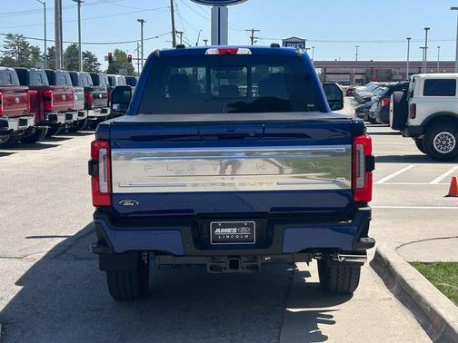 Blue Metallic 2026 Ford F-350 Platinum