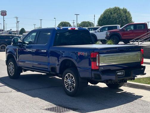 Blue Metallic 2026 Ford F-350 Platinum