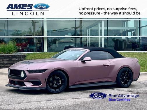 Shadow Black 2025 Ford Mustang EcoBoost Premium