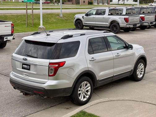 Silver 2015 Ford Explorer XLT
