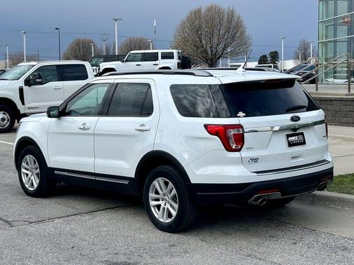 Oxford White 2018 Ford Explorer XLT