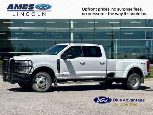 White Metallic 2024 Ford F-350 Lariat Super Duty