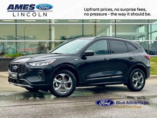 Agate Black Metallic 2024 Ford Escape ST-Line