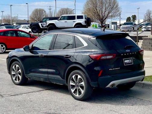 Agate Black Metallic 2023 Ford Escape Platinum
