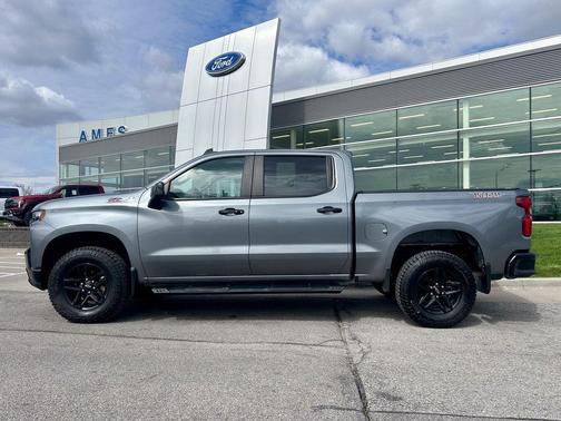 Satin Steel Metallic 2022 Chevrolet Silverado 1500 Limited LT Trail Boss