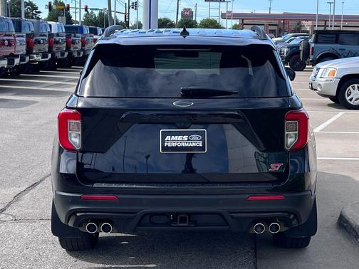 Agate Black Metallic 2022 Ford Explorer ST
