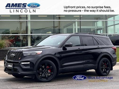 Agate Black Metallic 2022 Ford Explorer ST