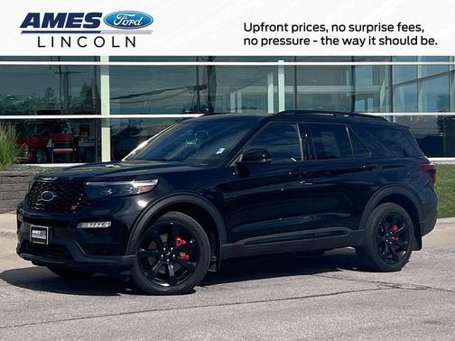 Agate Black Metallic 2022 Ford Explorer ST