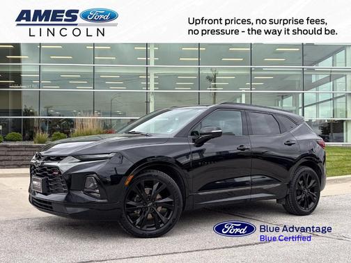 Black 2021 Chevrolet Blazer RS