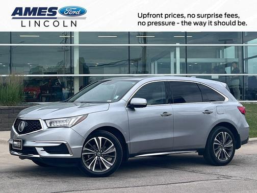 Lunar Silver Metallic 2019 Acura MDX 3.5L w/Technology Package