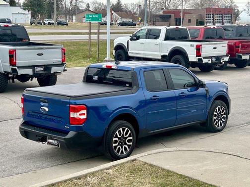 Atlas Blue Metallic 2024 Ford Maverick Lariat
