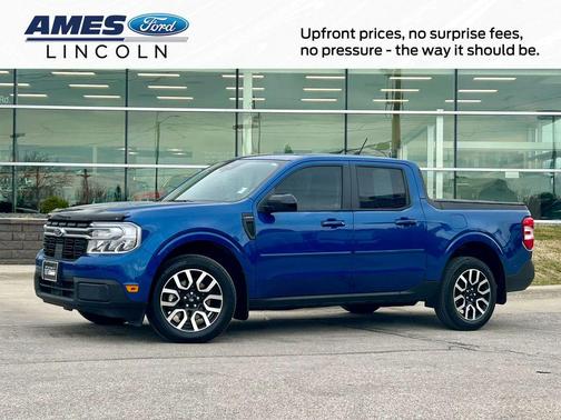 Atlas Blue Metallic 2024 Ford Maverick Lariat