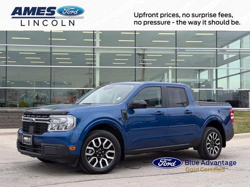 Atlas Blue Metallic 2024 Ford Maverick Lariat