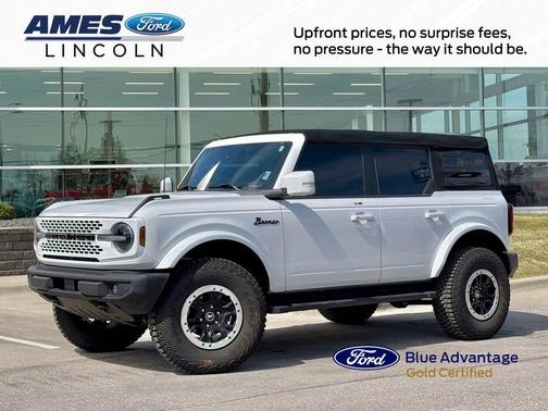 Oxford White 2021 Ford Bronco Outer Banks SUV