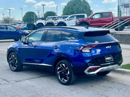 Sapphire Blue 2023 Kia Sportage SX-Prestige