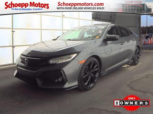 GRAY 2018 Honda Civic Sport Touring