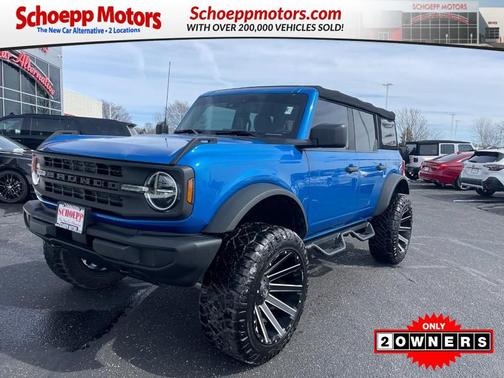 Velocity Blue Metallic 2021 Ford Bronco Base