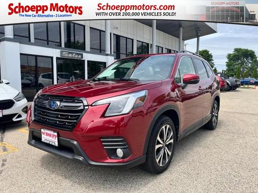 Crimson Red Pearl 2022 Subaru Forester Limited