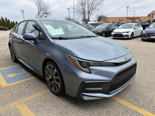 Cement w/Black Sand Pearl Roof 2021 Toyota Corolla SE