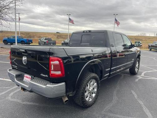 Diamond Black Crystal Pearlcoat 2021 RAM 2500 Limited Mega Cab 4x4 6'4' Box