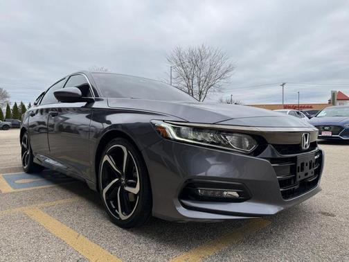 Modern Steel Metallic 2018 Honda Accord Sport