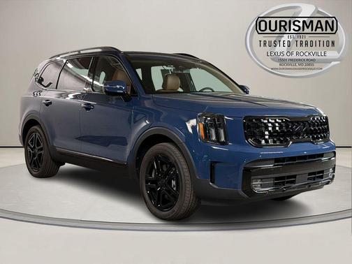Midnight Lake Blue 2025 Kia Telluride SX X-Line