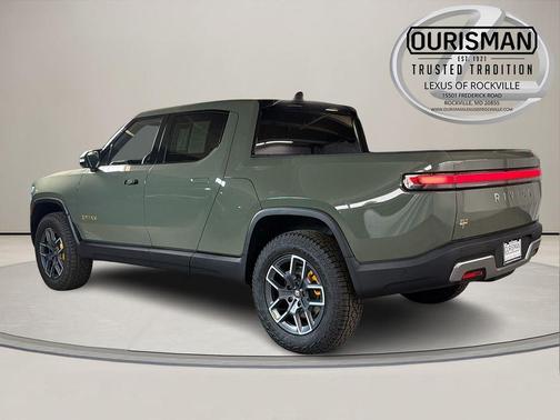 Green 2022 Rivian R1T Launch Edition