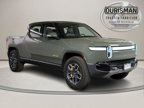 Green 2022 Rivian R1T Launch Edition