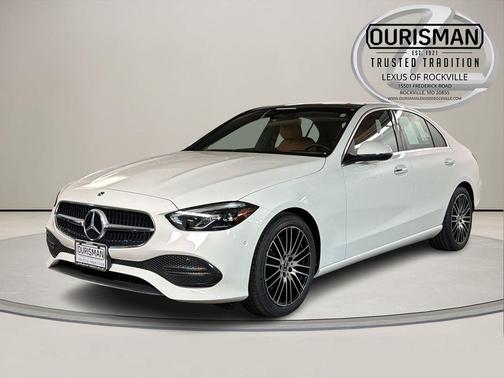Polar White 2023 Mercedes-Benz C-Class C 300 4MATIC