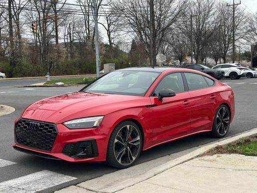 Progressive Red Metallic 2024 Audi S5 Premium Plus TFSI quattro Tiptronic