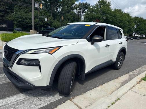 Glacier White 2021 Nissan Rogue S