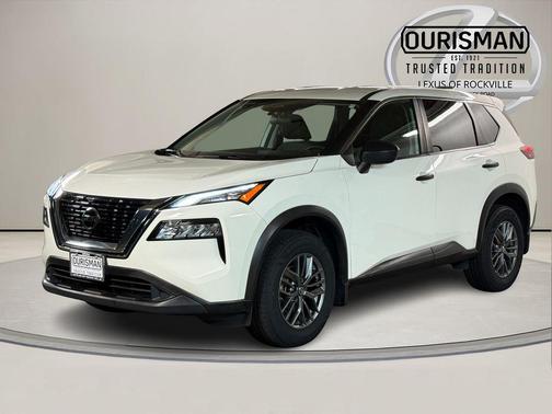 Glacier White 2021 Nissan Rogue S