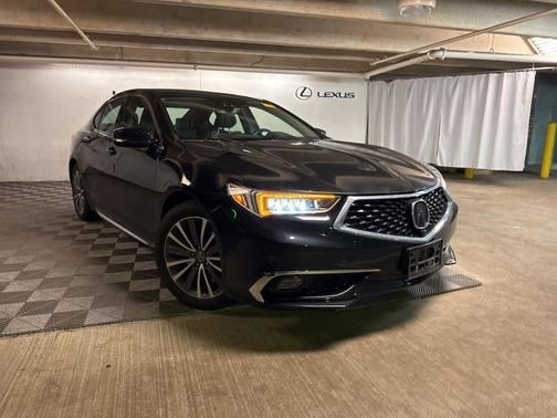 Crystal Black Pearl 2018 Acura TLX Base