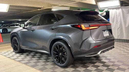 Cloudburst Gray 2025 Lexus NX 450h+ F SPORT Handling