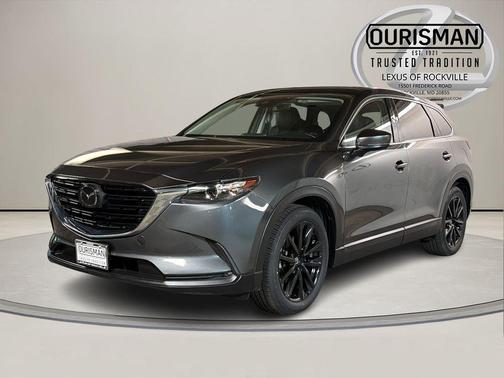Machine Gray Metallic 2023 Mazda CX-9 Touring Plus