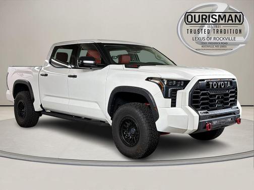White 2022 Toyota Tundra Hybrid TRD Pro