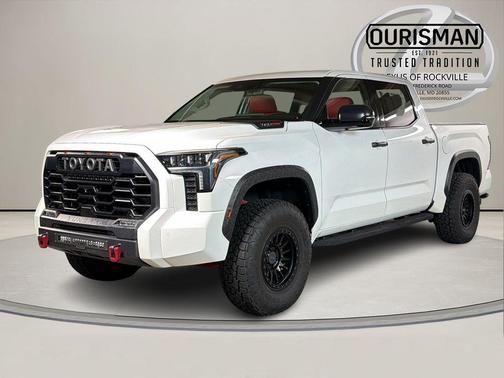 White 2022 Toyota Tundra Hybrid TRD Pro
