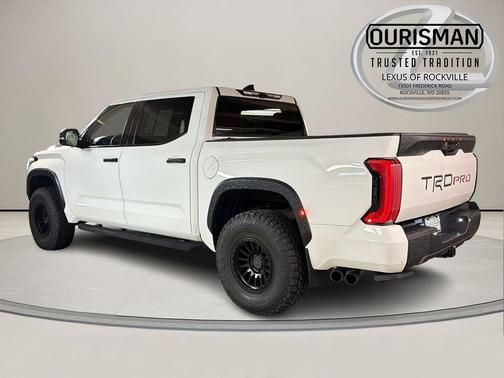 White 2022 Toyota Tundra Hybrid TRD Pro