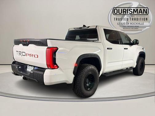 White 2022 Toyota Tundra Hybrid TRD Pro