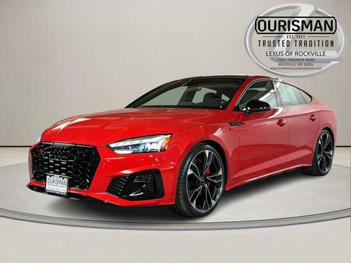 Progressive Red Metallic 2024 Audi S5 Premium Plus TFSI quattro Tiptronic