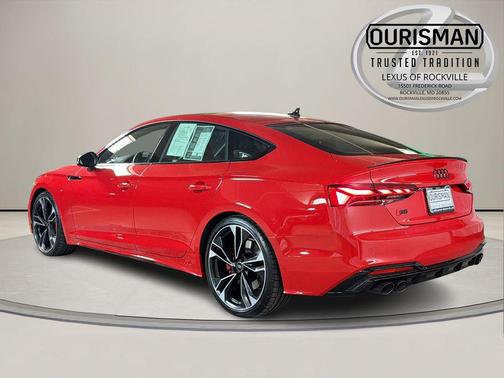 Progressive Red Metallic 2024 Audi S5 Premium Plus TFSI quattro Tiptronic