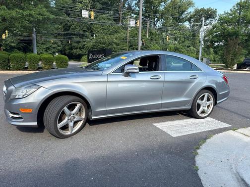 Palladium Silver 2013 Mercedes-Benz CLS-Class CLS 550