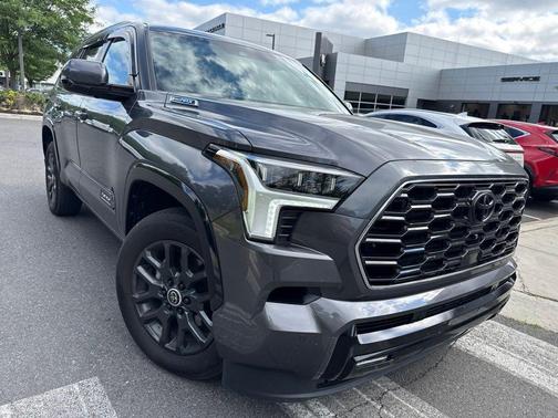 Magnetic Gray Metallic 2024 Toyota Sequoia Platinum