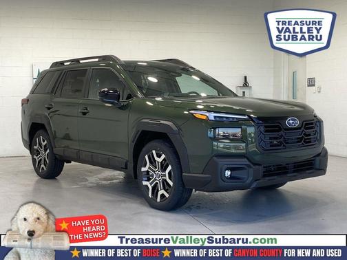 Deep Emerald Green Pearl 2026 Subaru Outback Touring XT
