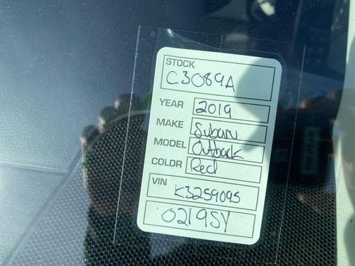 2019 Subaru Outback 2.5i Limited