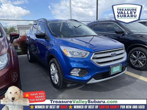 LIGHTNING BLUE METALLIC 2018 Ford Escape SEL