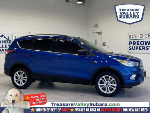 LIGHTNING BLUE METALLIC 2018 Ford Escape SEL